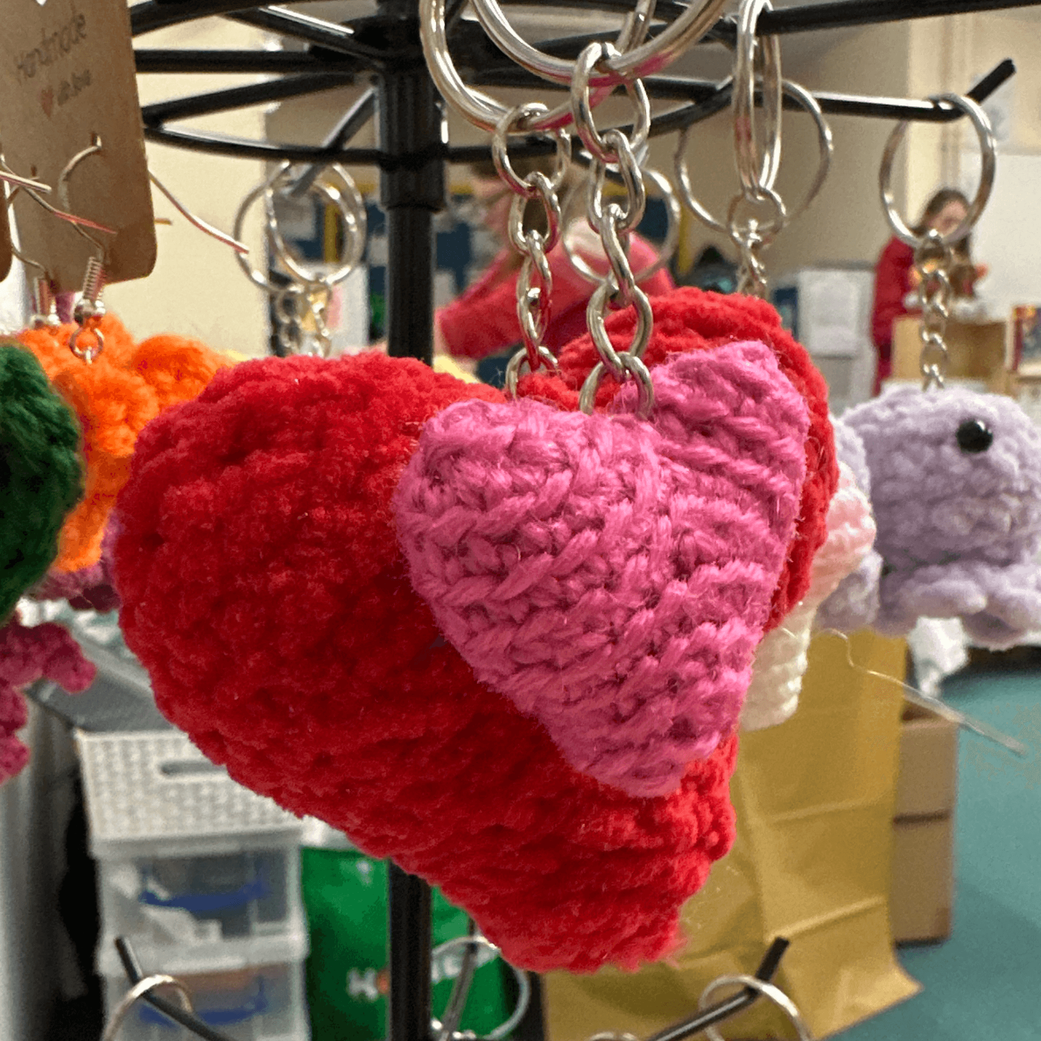 Heart Keyring image