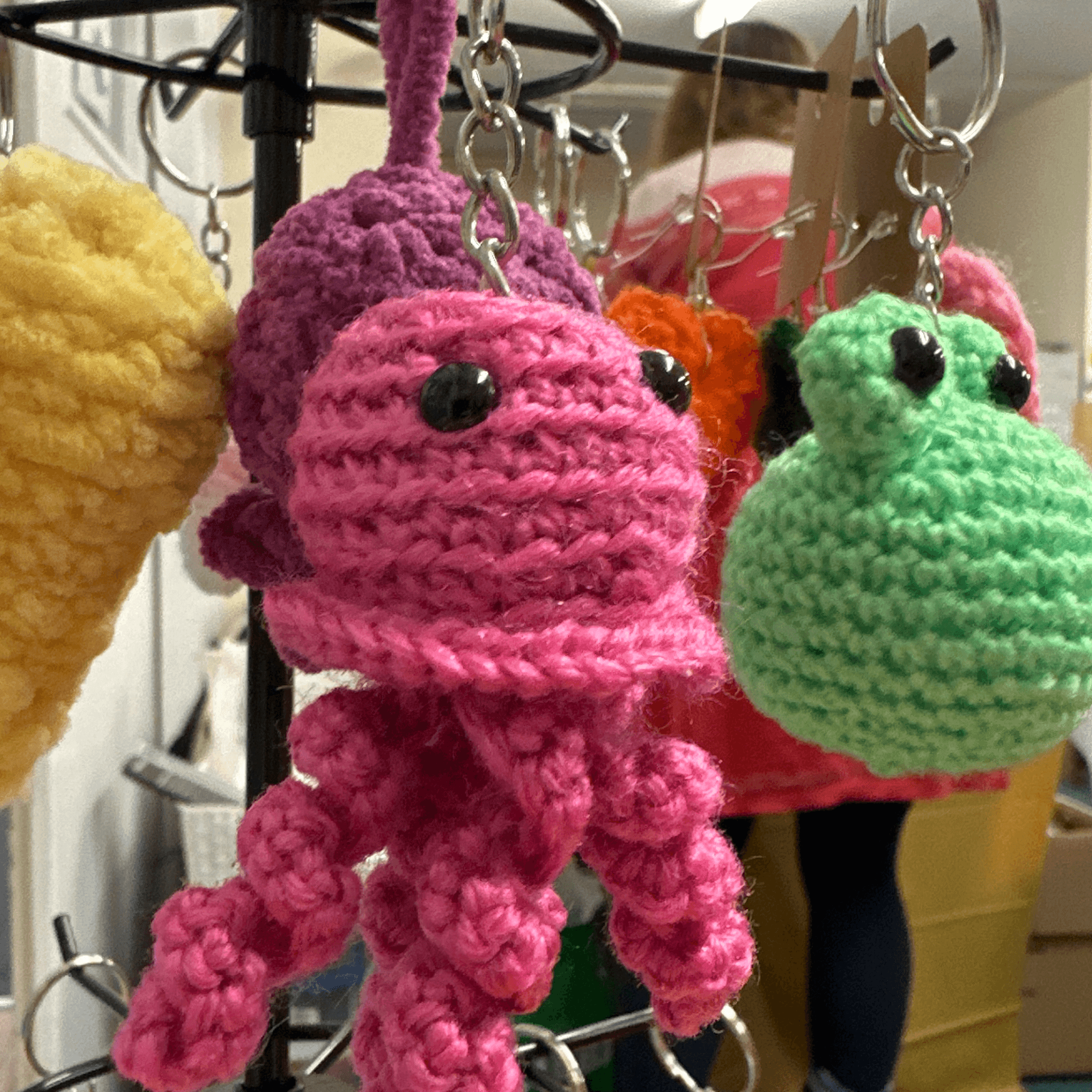 Jellyfish Keyring image